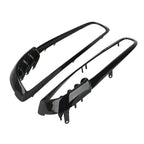 Black Radiator Trim Bezels for Harley V-Rod VRSCA VRSCB Night Rod (2001-2010)