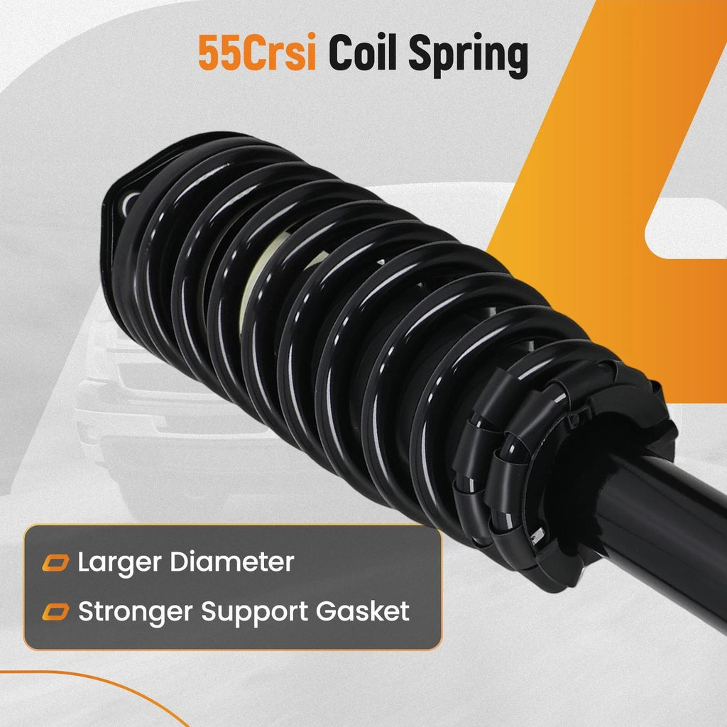 4X Complete Struts & Coil Springs for Ford Fusion (2010–2012)
