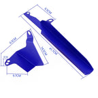 Rear Sprocket Chain Guard Protector Cover for Honda CBR929RR (2000–2001) T9 Blue