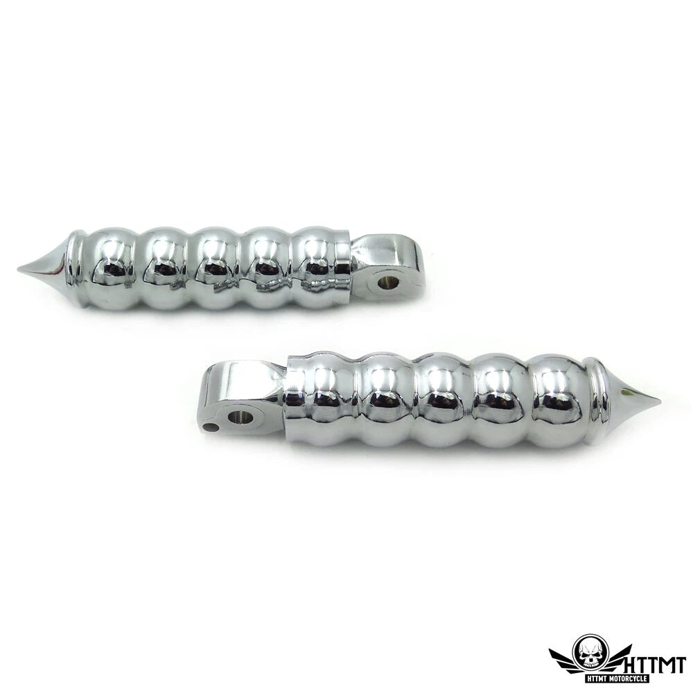 Chrome Calabash Footpegs for Suzuki Intruder 1400/Boulevard S83 (1995–2008)