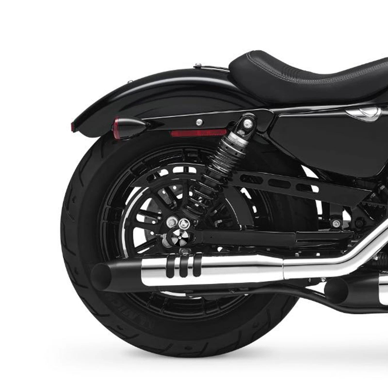 Rear Axle Nut Cover for Harley Dyna (2011–2017), Sportster 883/1200 (2014–2022)