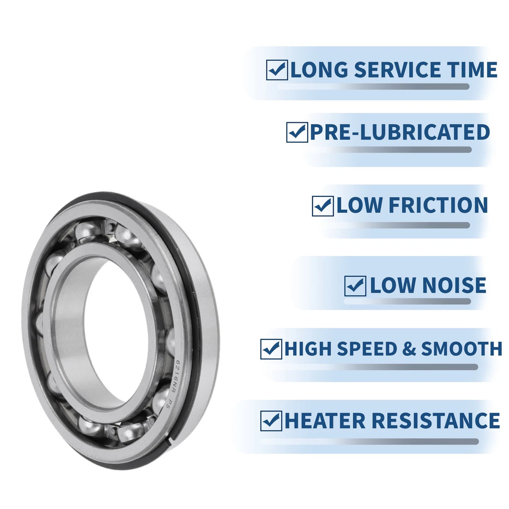 Deep Groove Ball Bearing 6216NR for Scooter Skateboard Wheel (80x140x26mm)