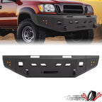 Steel Front Bumper with Lights & Winch Plate for Toyota Tacoma (1995–2004)