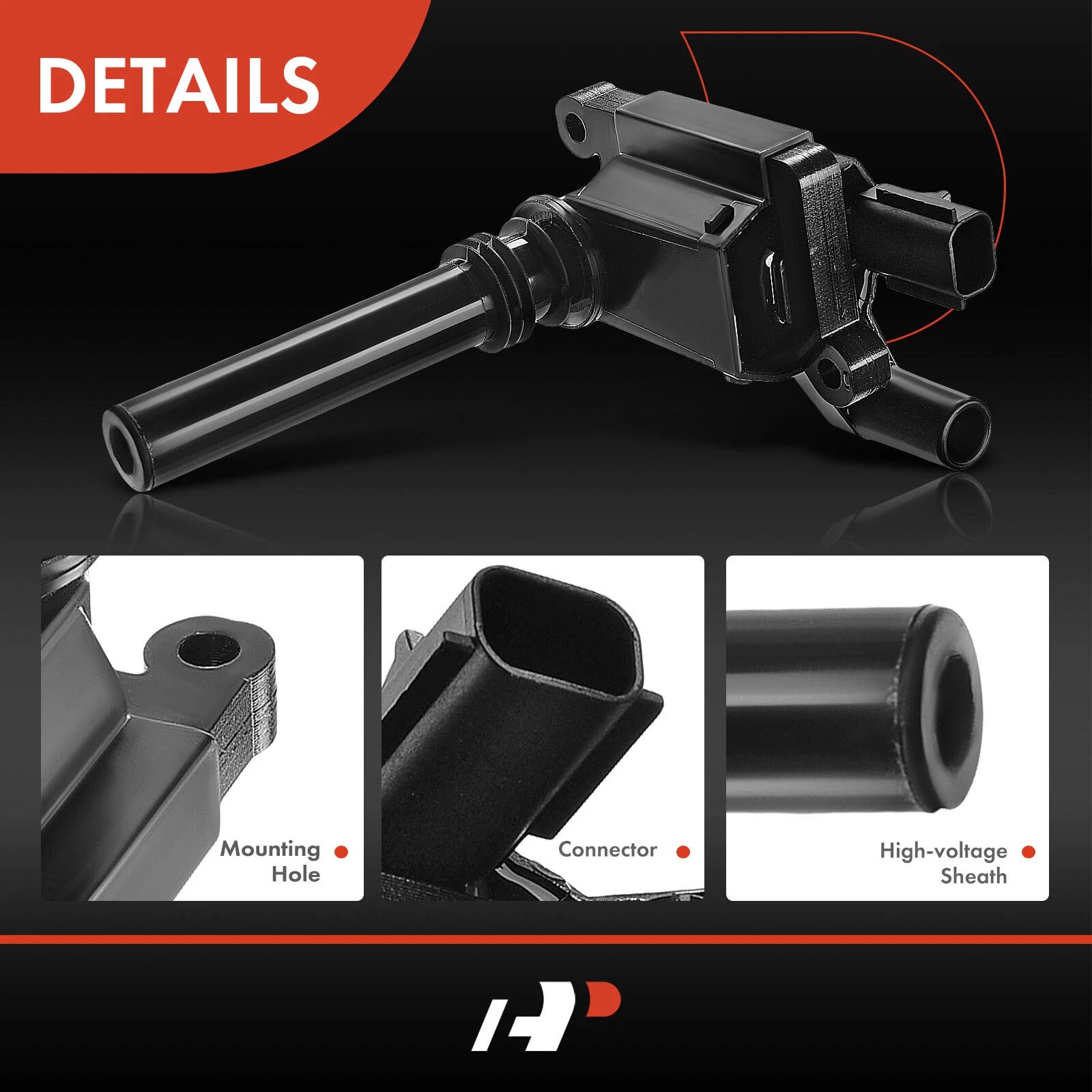 8X Ignition Coil for Jeep Grand Cherokee (2005) & Dodge Ram 1500 2500 3500 (2005)