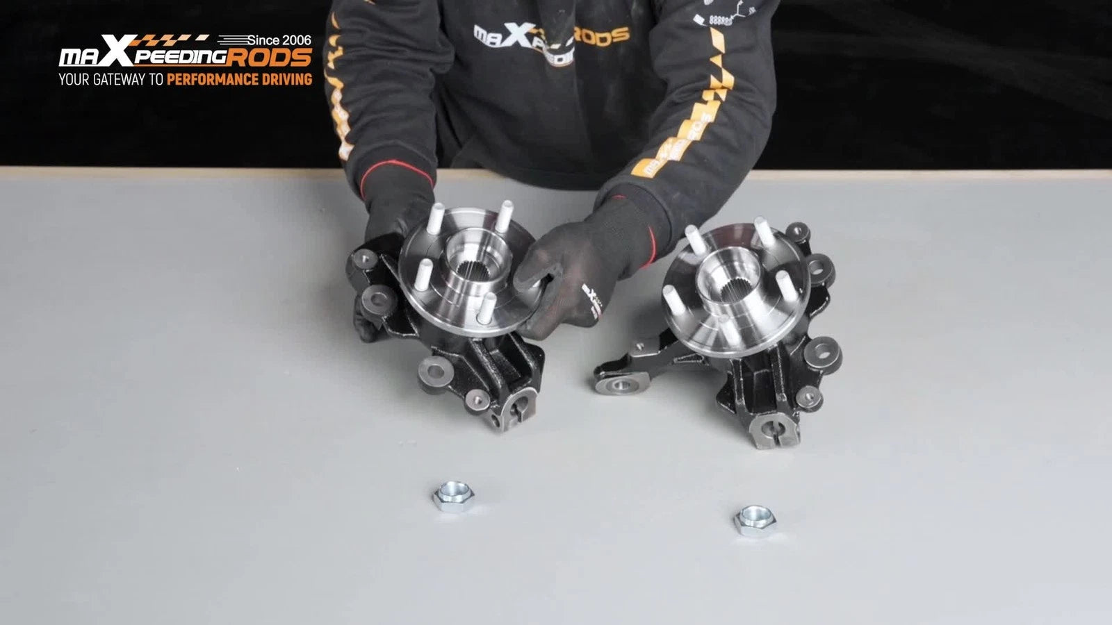2X Front Wheel Hub Bearing Assembly for Ford Focus (2012-2018)