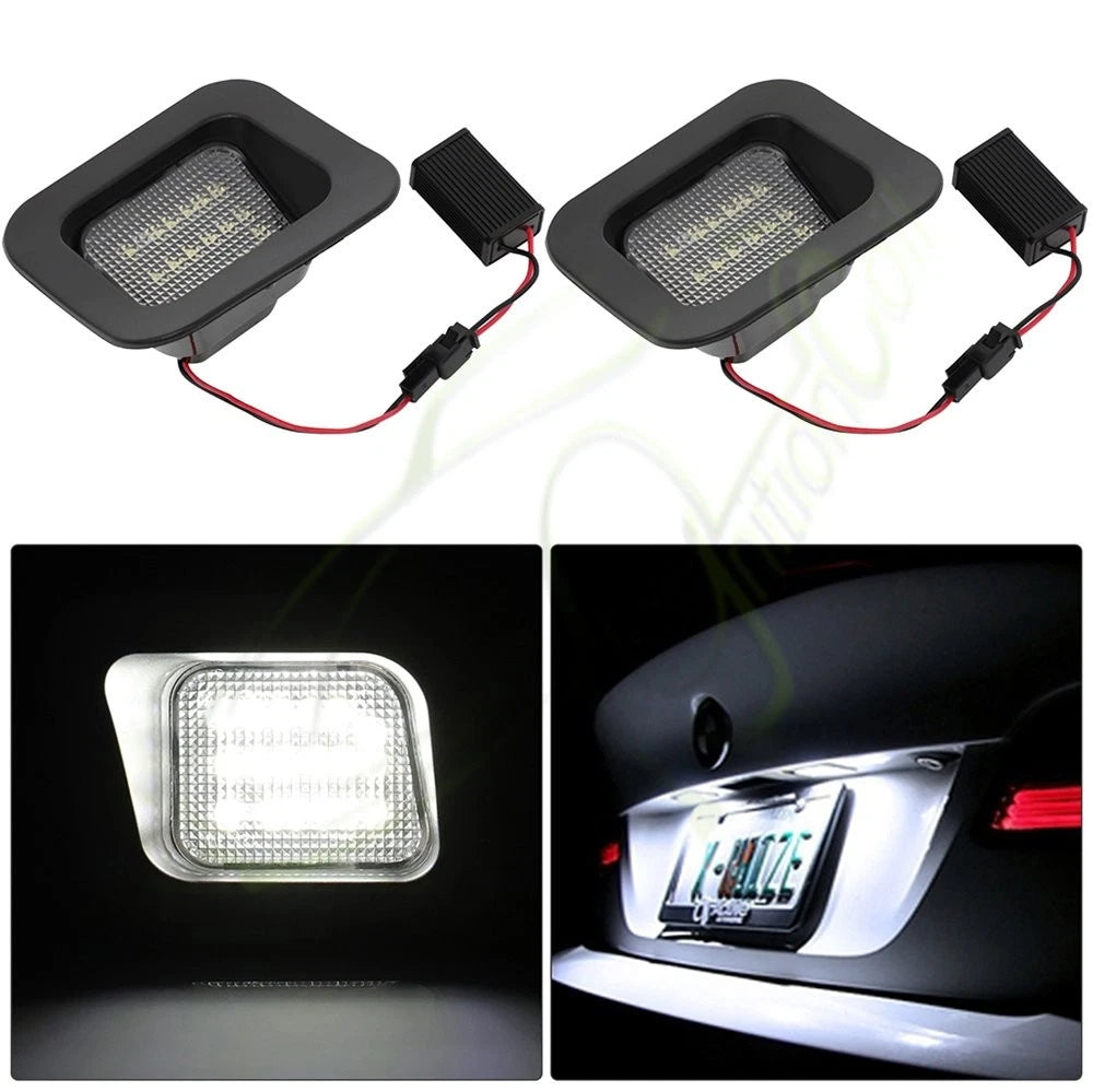 2X SMD LED License Plate Lights for Dodge Ram 1500 2500 3500 (2003–2018)