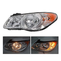 Set of 2 Halogen Headlights Assembly for Hyundai Elantra (2007–2010)