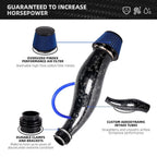 Cold Air Intake Pipe with Air Filter for Honda Civic (1992–2000)