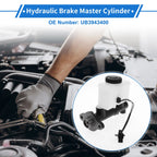 Brake Master Cylinder with Reservoir No. UB3943400 for Mazda B2000 (1986–1990)