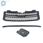Front Grille with Hood Molding Trim for Silverado 2500HD 3500HD (2011–2014)