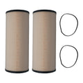 2x Air Filter for Peterbilt 386 (Replaces Baldwin RS3516, Luber Finer LAF2536)