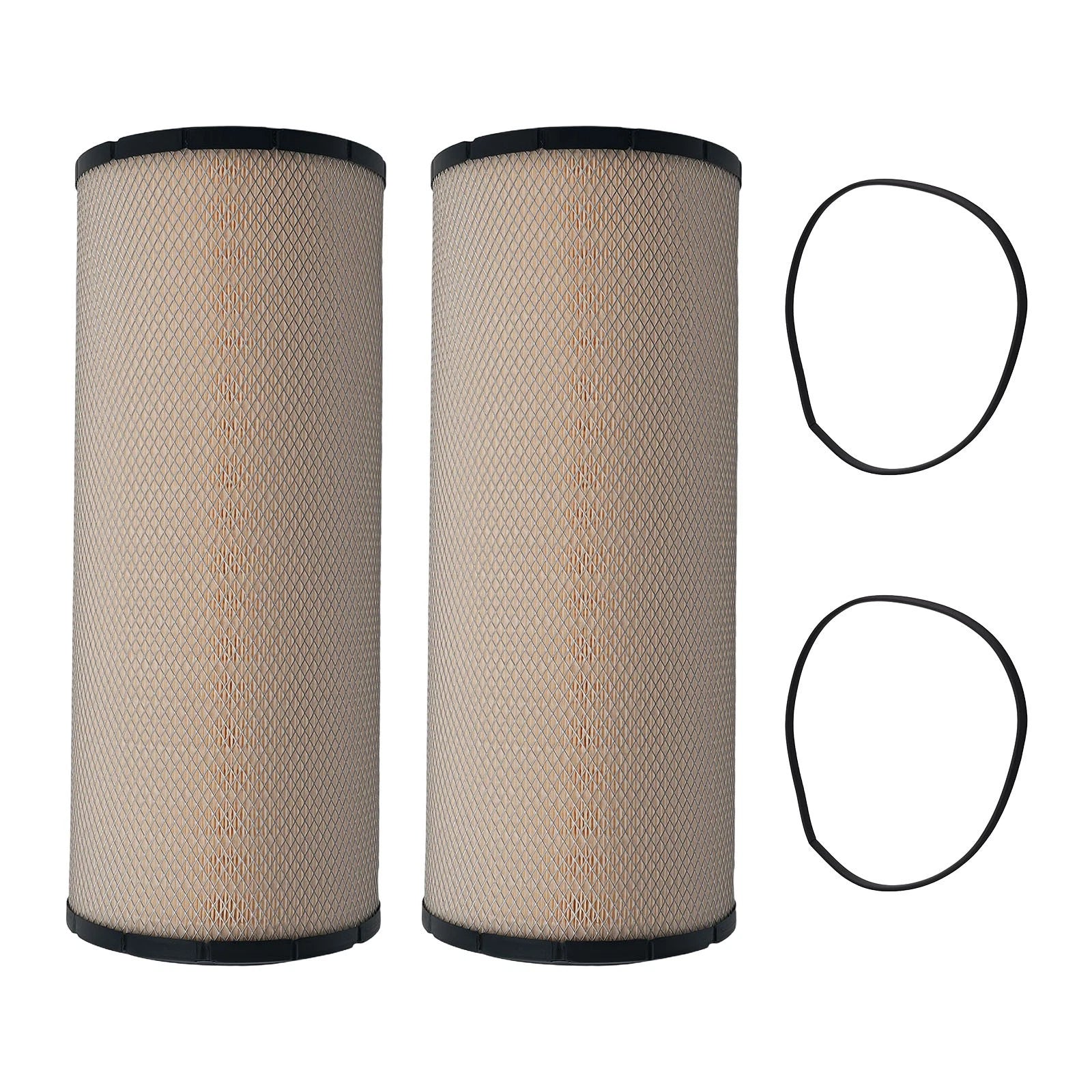 2x Air Filter for Peterbilt 386 (Replaces Baldwin RS3516, Luber Finer LAF2536)