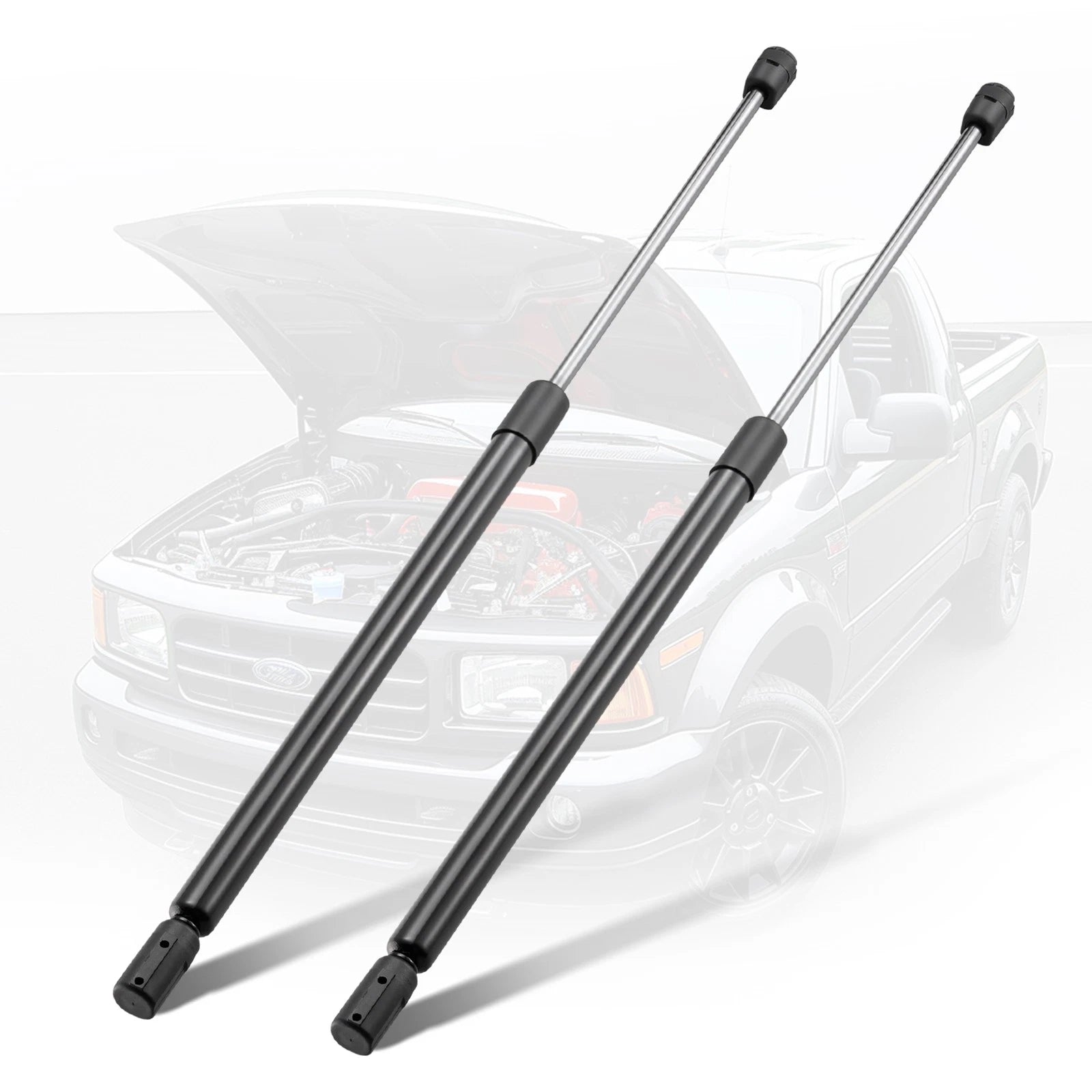 2x Front Hood Lift Support Struts for Mercedes-Benz C-Class (2005–2011)