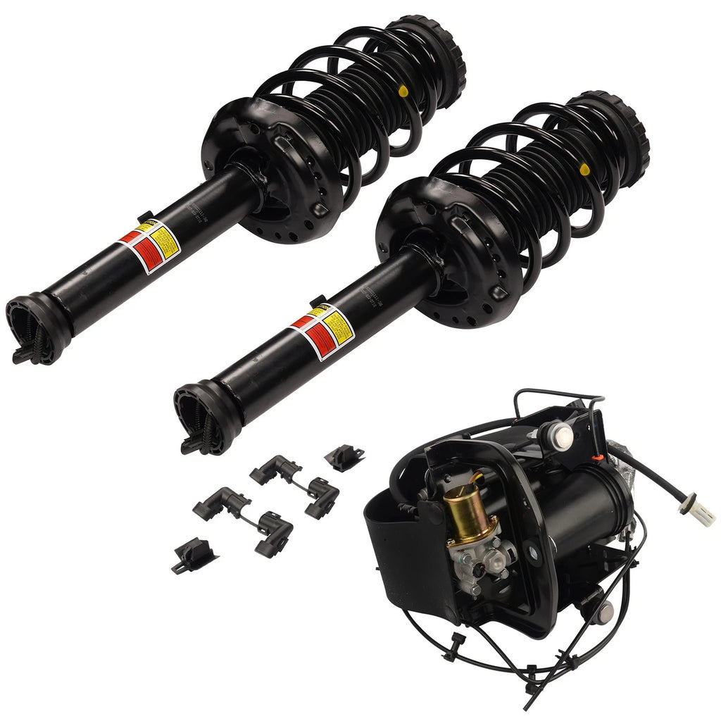 Pair Front Strut Assembly w/ Electric & Air Compressor for Cadillac XTS (2013–2019)