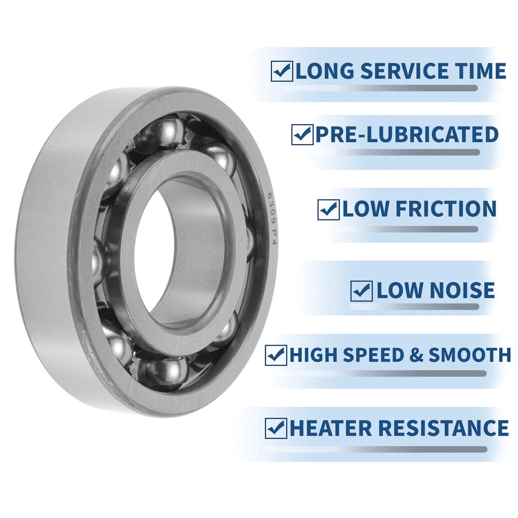 6309 Deep Groove Ball Bearing for Scooter Skateboard Wheel (45x100x25mm)