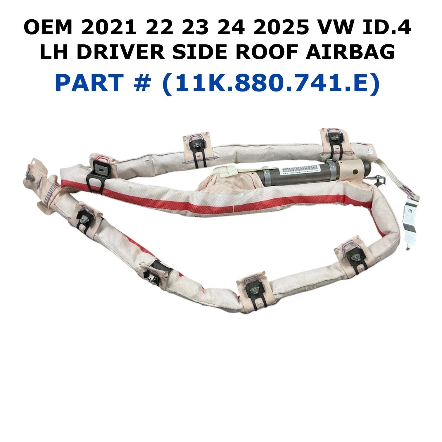 Left Side Roof Airbag for Volkswagen ID.4 (2021–2025) 11K.880.741.E