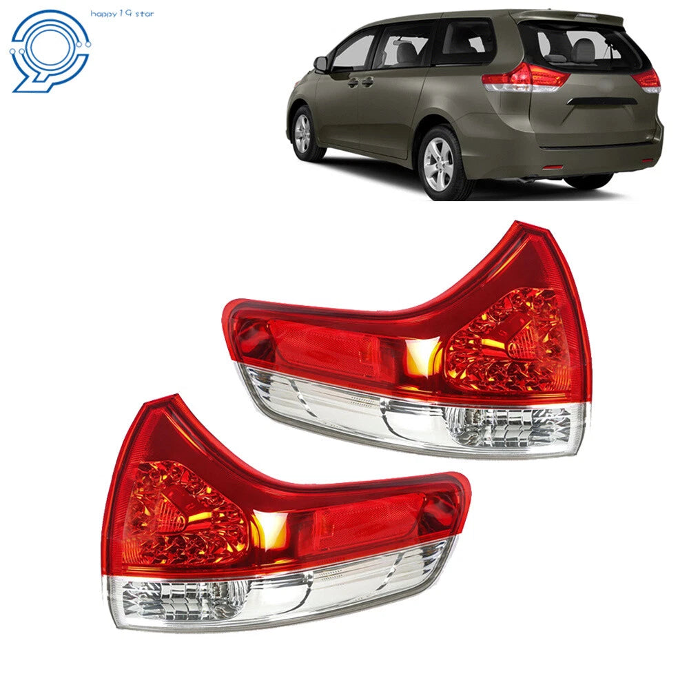 Tail Light Assembly for Toyota Sienna (2011–2014) Set of 2