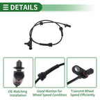 ABS Wheel Speed Sensor No. 47901ED000 for Nissan Cube (2009–2014)