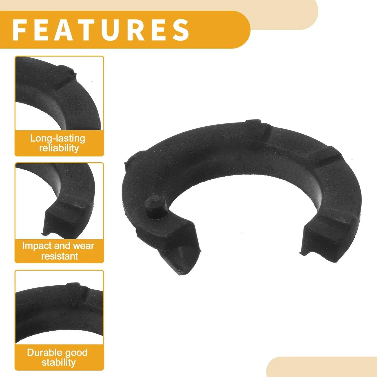 Lower Coil Spring Insulators Rubber for BMW 128i 1 Pc (2008-2013)