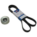 Drive Fan Belt + Tensioner Pulley for Patrol GU Y61 ZD30-DDT