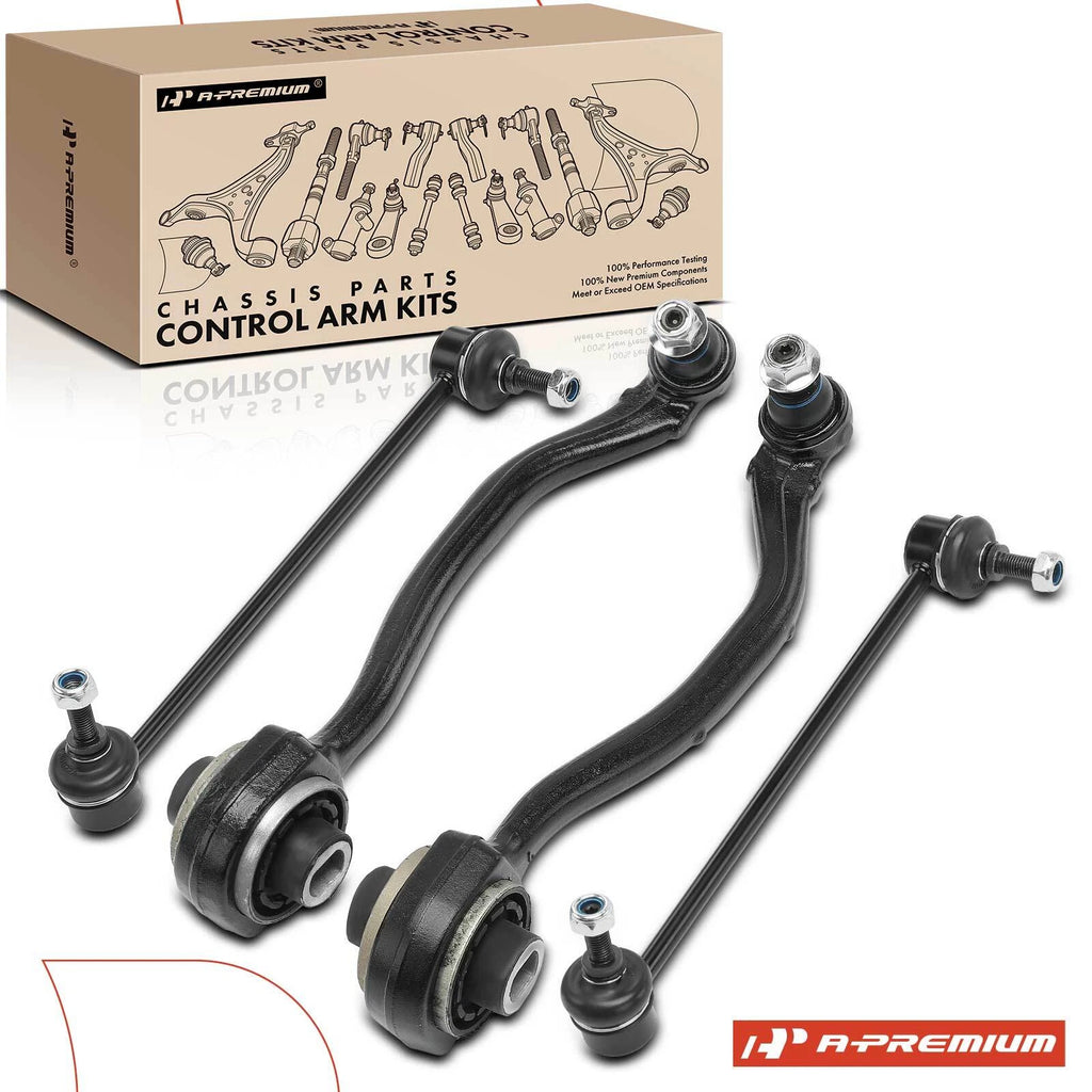Set of 4 Front Lower Control Arm Sway Bar Links for Mercedes-Benz C230 CLK350 (2003–2009)