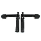 Stirrup Heel Foot Rest Pegs for Harley Sportster XL 883 1200 Softail FXWG FXR