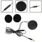 Helmet Headset for Motorcycle Headphone Speakers Plug and Play TPE 35g