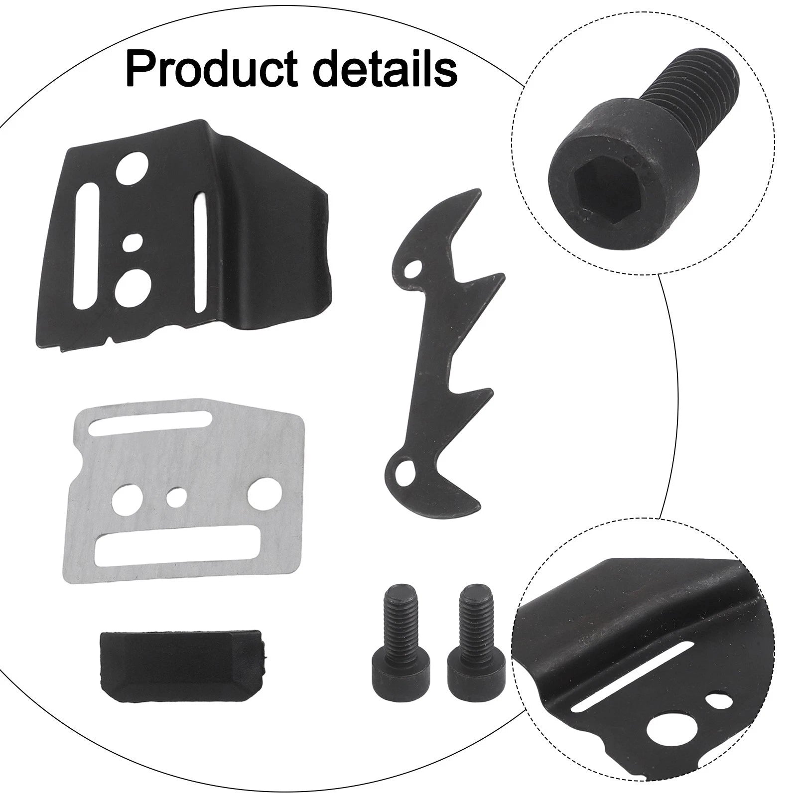 Left Clip Gasket Guide Bumper Bolt Kit for