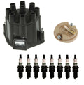 ACDelco Distributor Rotor Cap & Spark Plugs Kit for Chevy Bel Air, Impala, Nomad (1955–1966)
