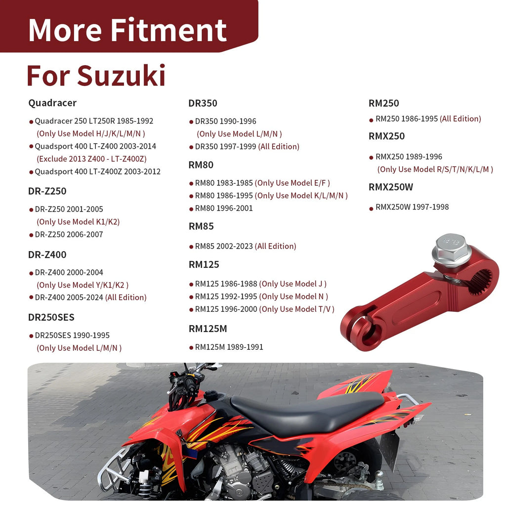 Clutch Release Arm for Suzuki RM80 RM125 (1983-2001)