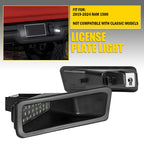 2X LED License Plate Lights Smoked for Dodge Ram 1500 2500 3500 (2019–2024)