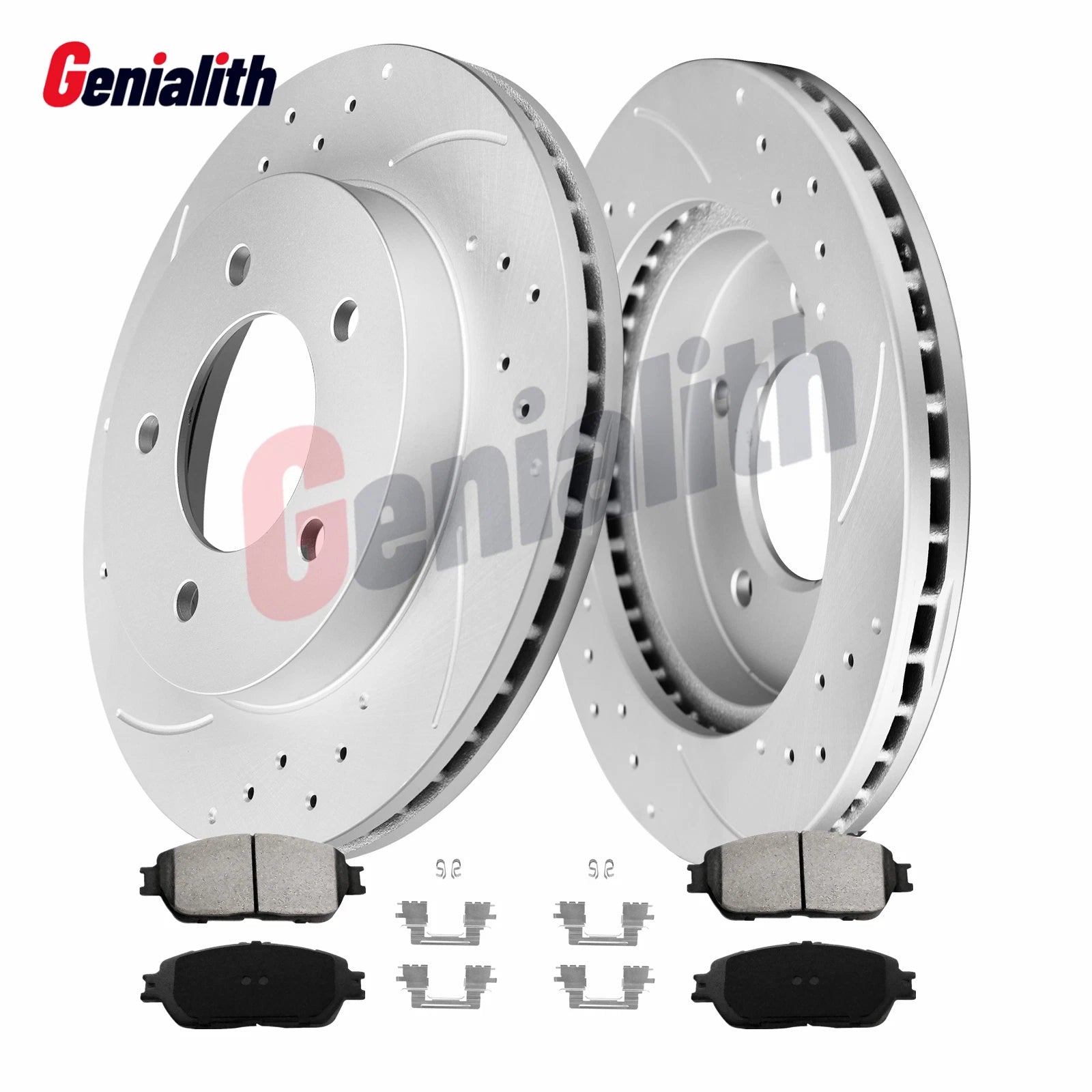 Front Rotors Brake Pad Kit for Toyota Camry Avalon Solara Sienna ES300 (1997–2006)