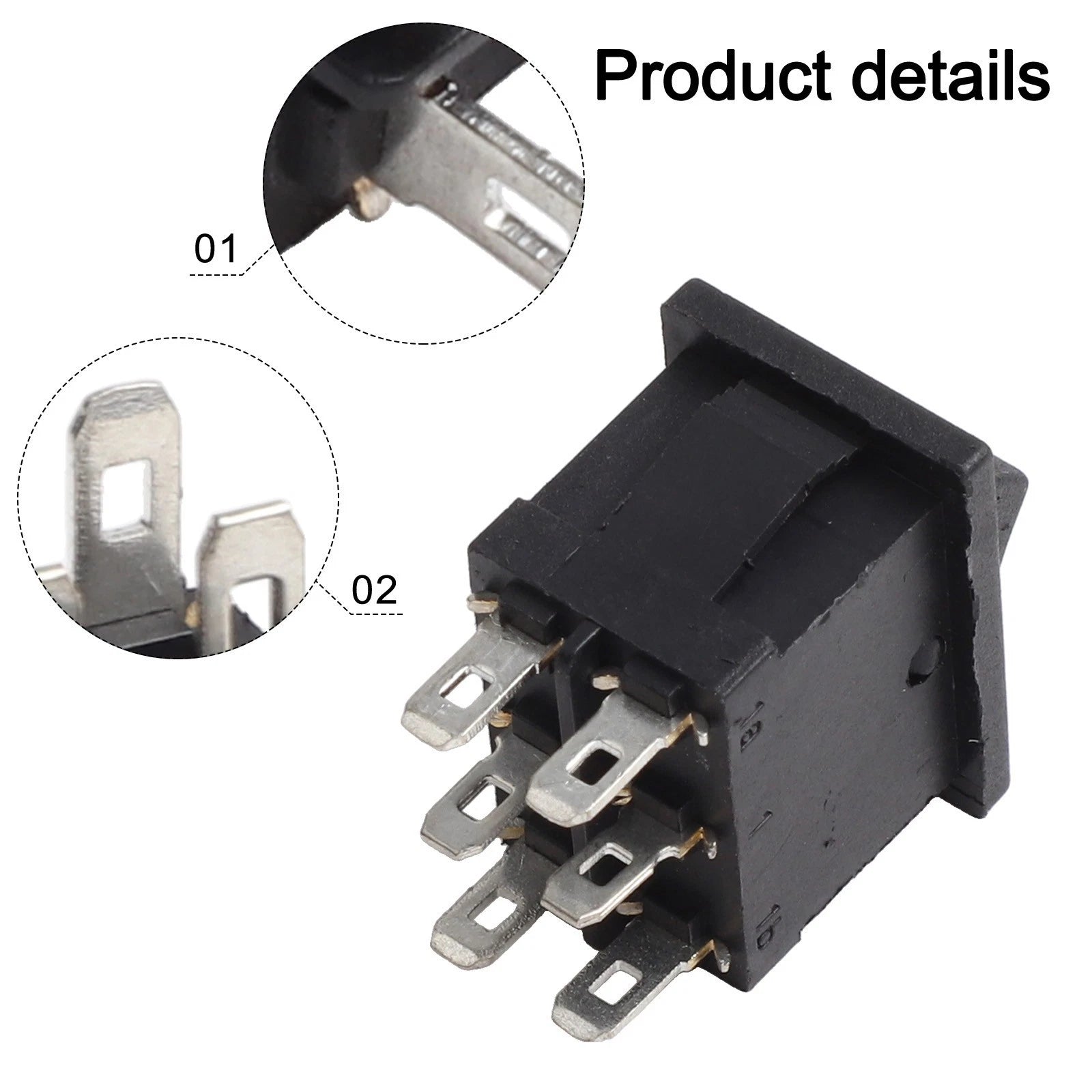DPDT Rocker Switch for Compact Applications