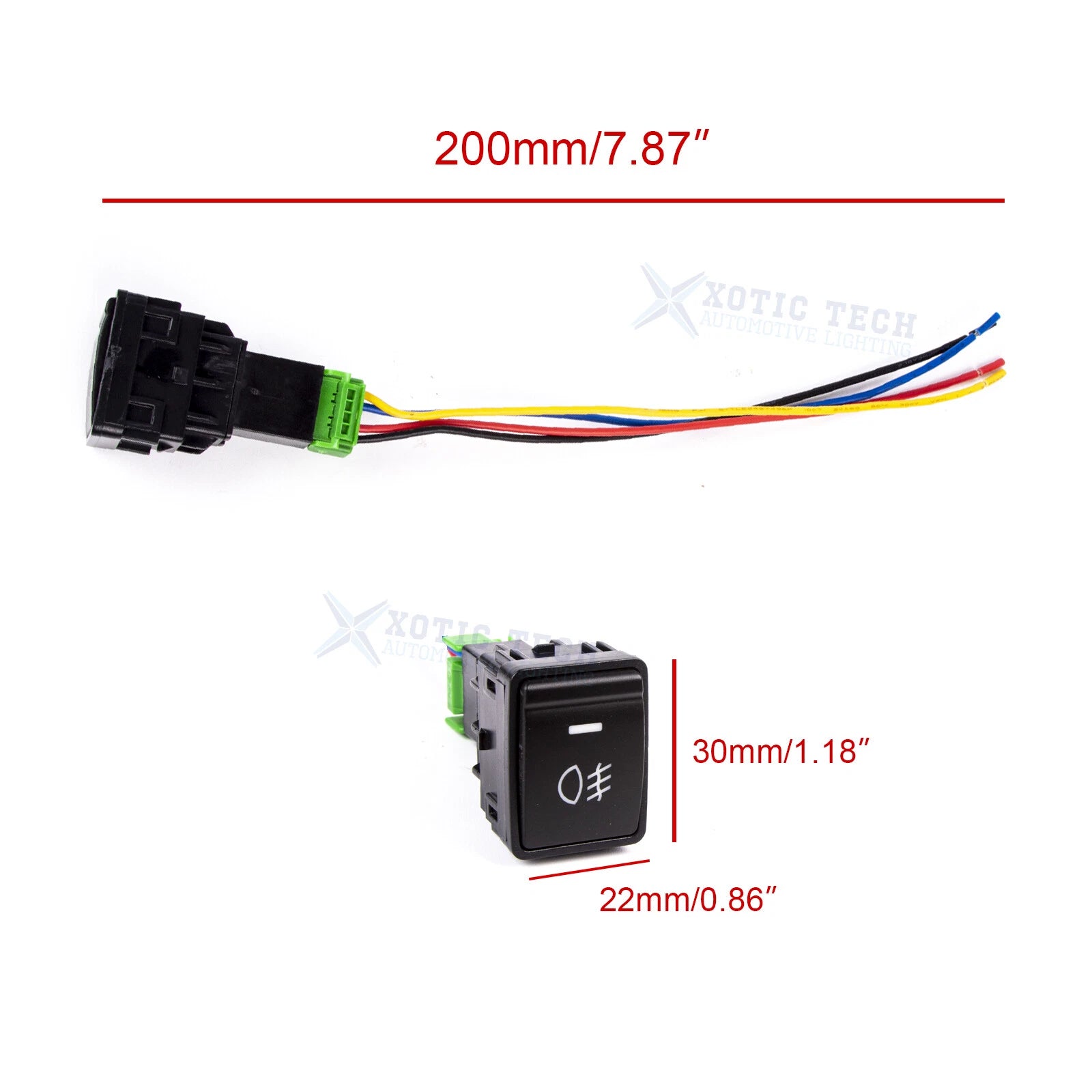 Push Button Switch with LED Indicator Light for Nissan Murano Sentra (2010-2020)