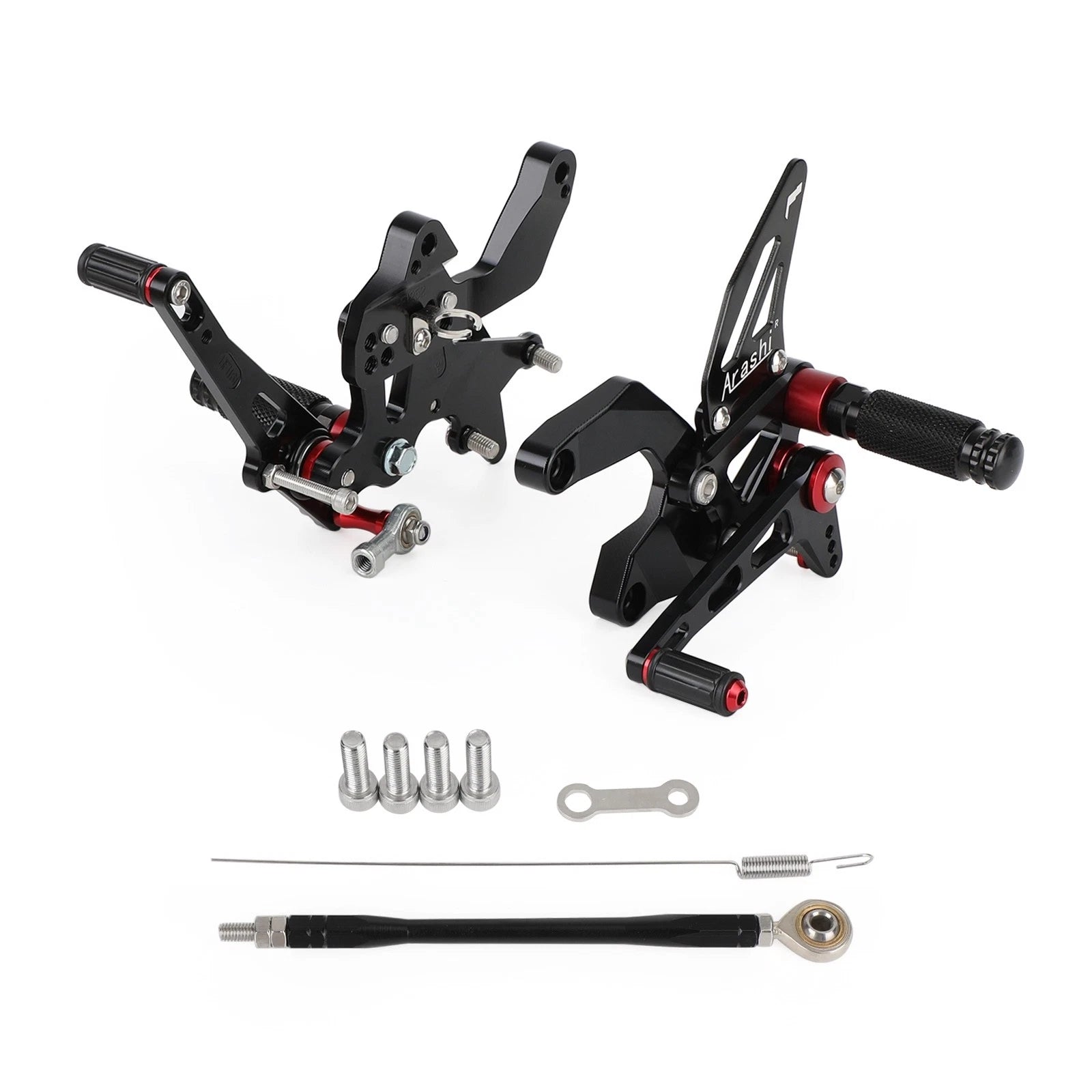 CNC Aluminum Rearsets Footpegs for Kawasaki Z900 (2021–2022)