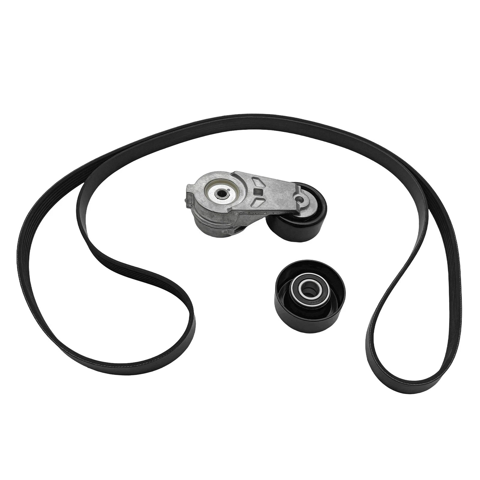 Serpentine Belt Drive Component Kit for Chevy Colorado Isuzu I-280 Hummer GMC (2004–2012)