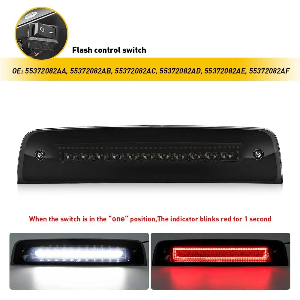 LED Third Brake Light for Dodge Ram 1500 2500 3500 (2009–2018)