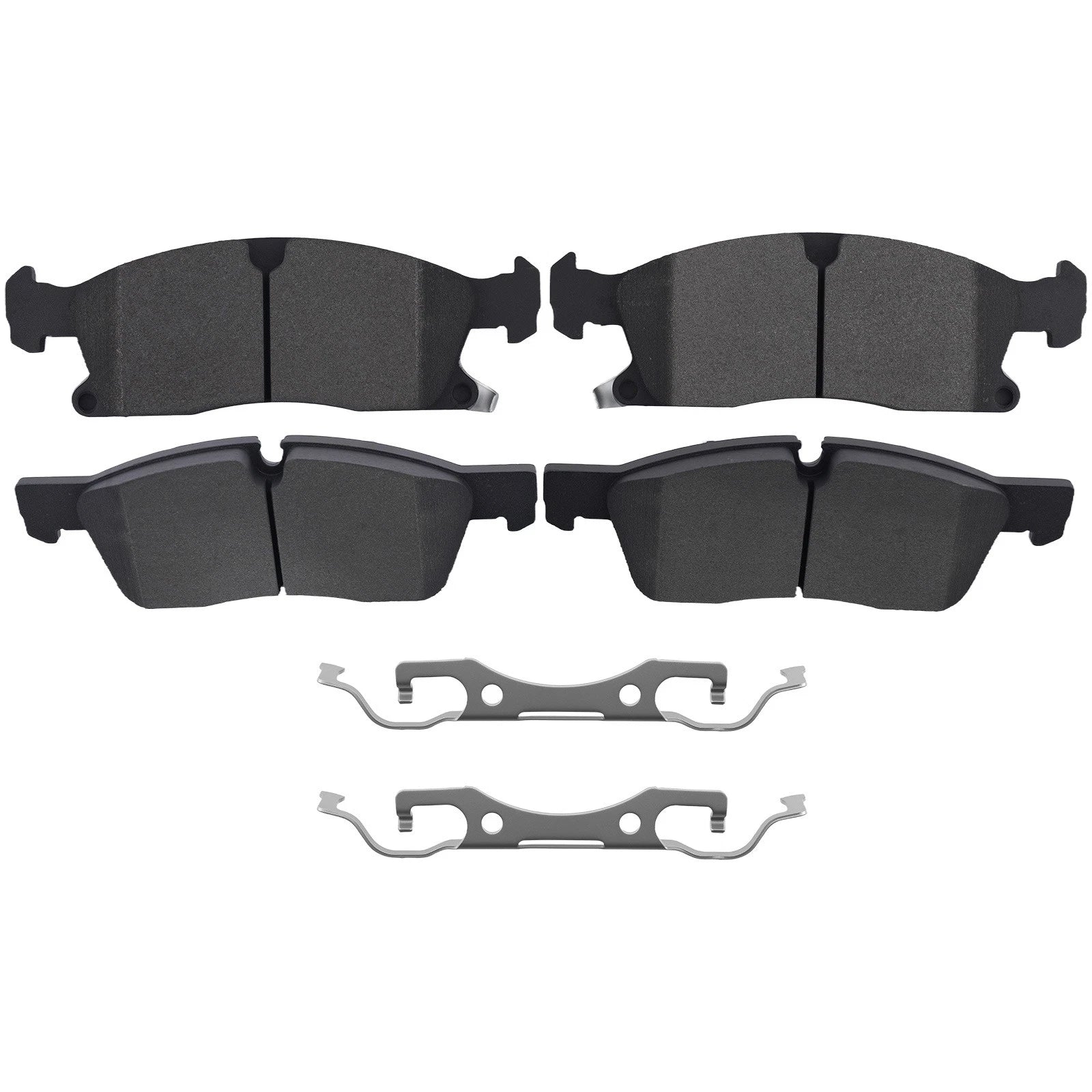 Set of 4 Front Brake Pads Kit for Dodge Durango (2011–2023) D1455 P1455
