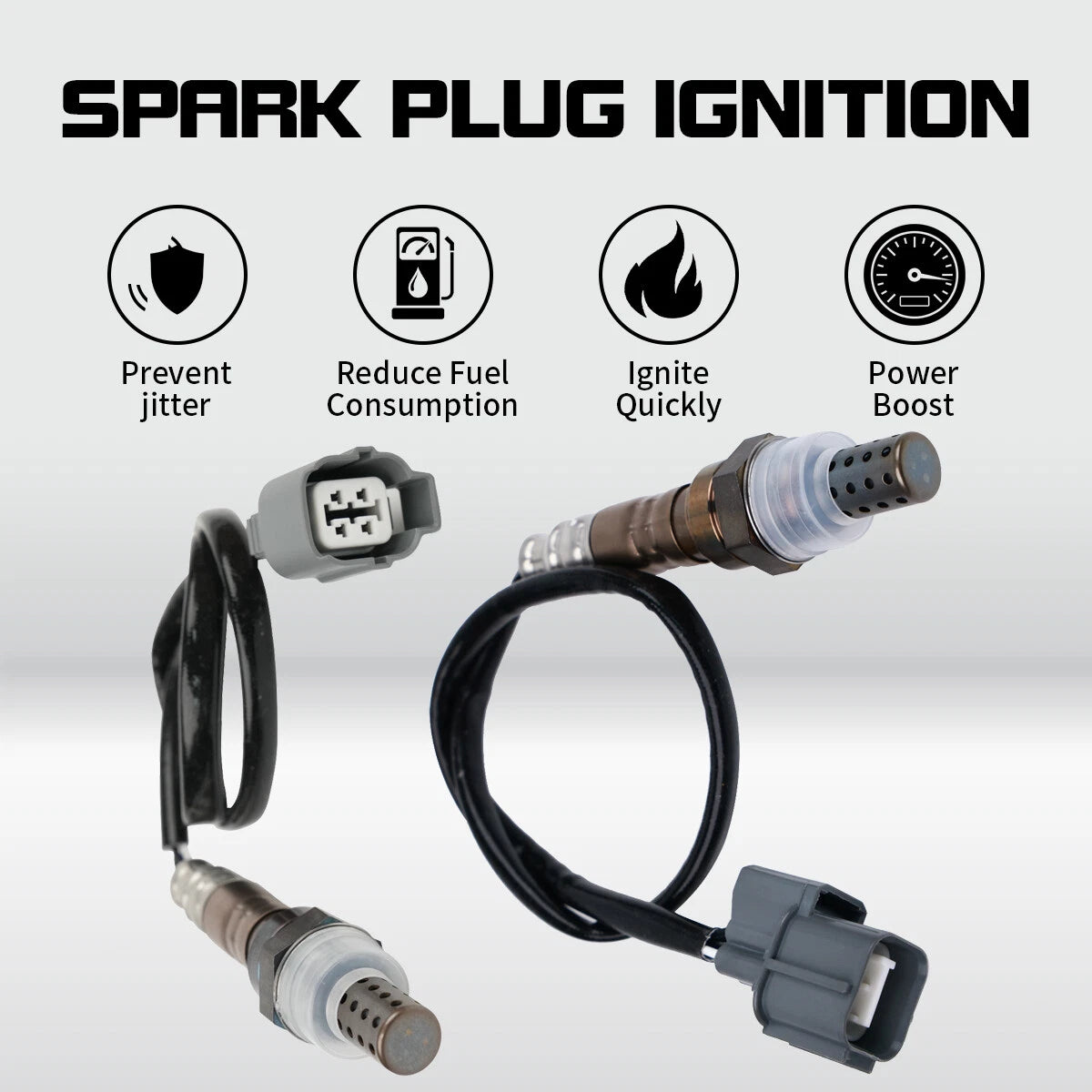 2X Oxygen O2 Sensor for Honda Accord EX LX V6 3.0L (2000–2002)