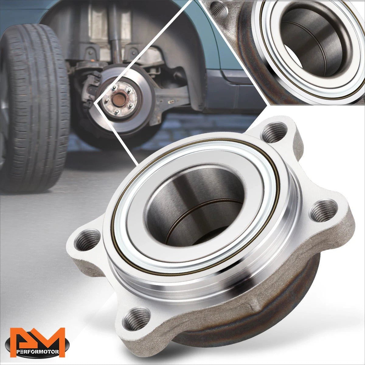 Set of 2 Wheel Bearings for Nissan 350Z/Infiniti G35 (2003–2009)