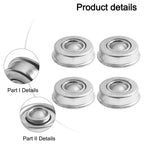 8X Wheel Bearings 12.7 x 28.6 x 11mm for Honda Lawn Mower (741 0262)