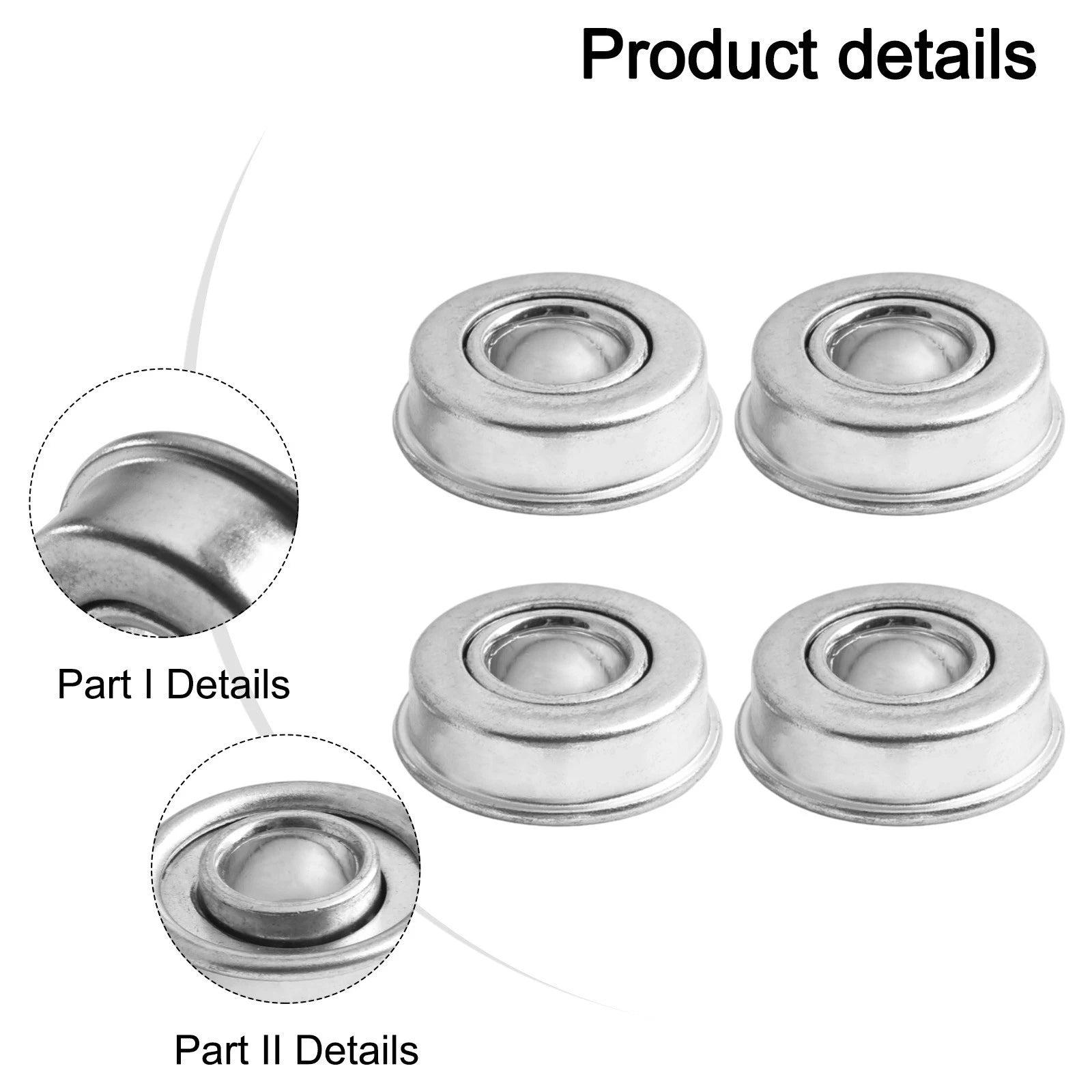 8X Wheel Bearings 12.7 x 28.6 x 11mm for Honda Lawn Mower (741 0262)