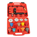 14Pcs Radiator Pump Pressure Leak Tester for Universal Vehicles