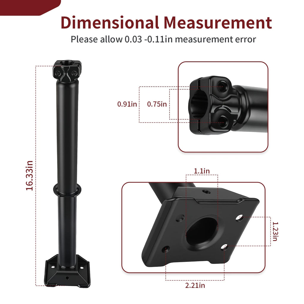 Steering Post Shaft Stem 1823656-329 for Polaris Sportsman 850 (2020–2025)