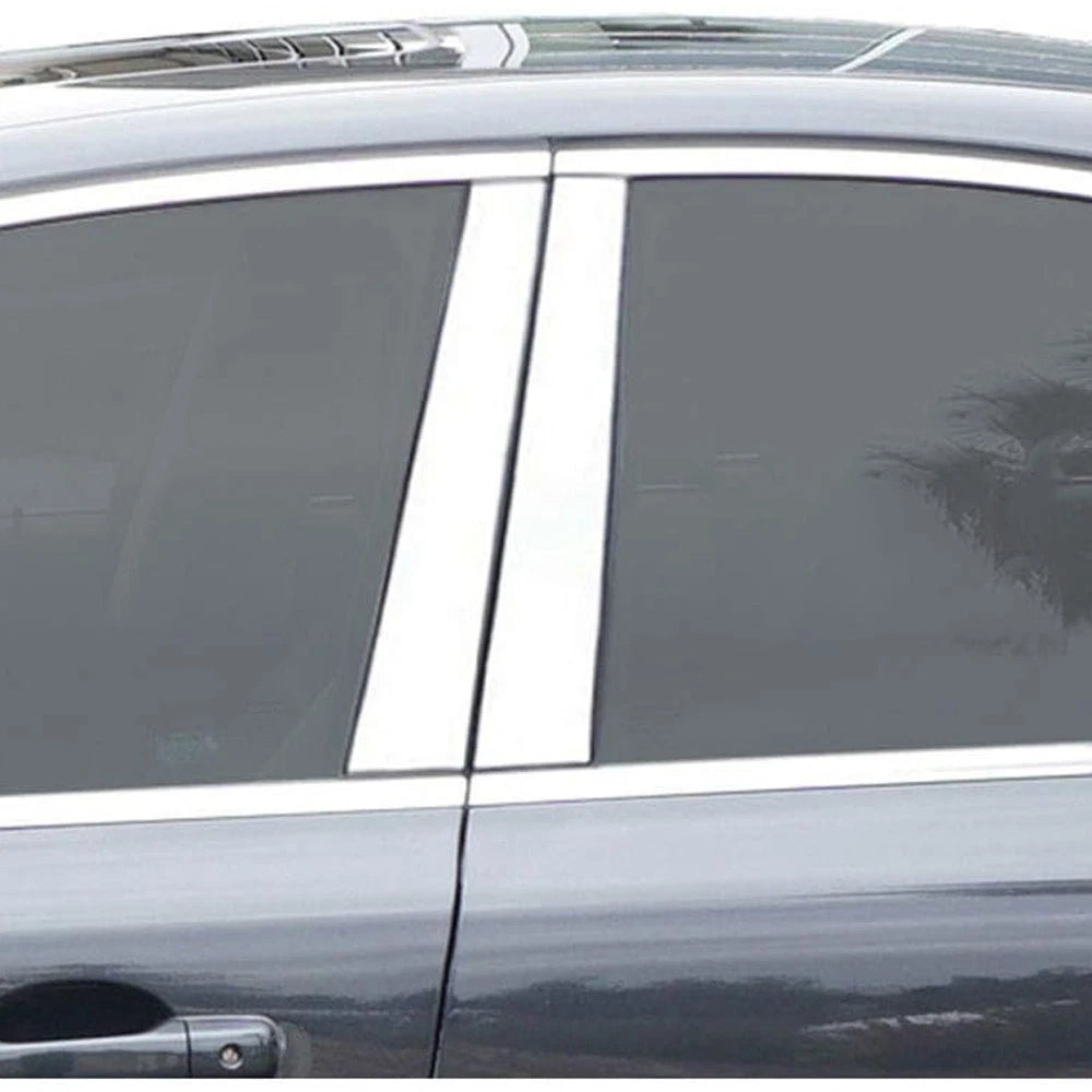 Luxury FX Stainless Steel Pillar Post Trim Kit for Volvo S80 (2007–2016)