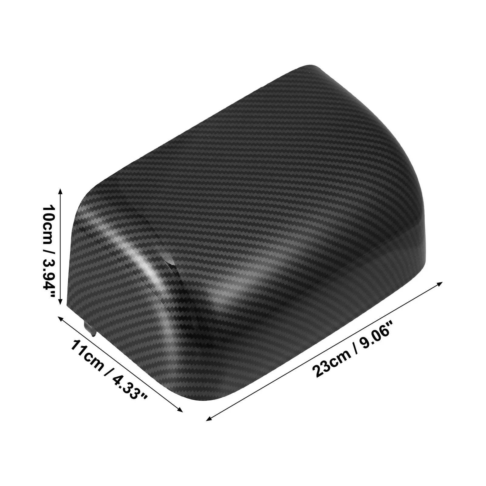 1 Pair Rearview Mirror Cap Cover Black for Ford Excursion (2001–2005)