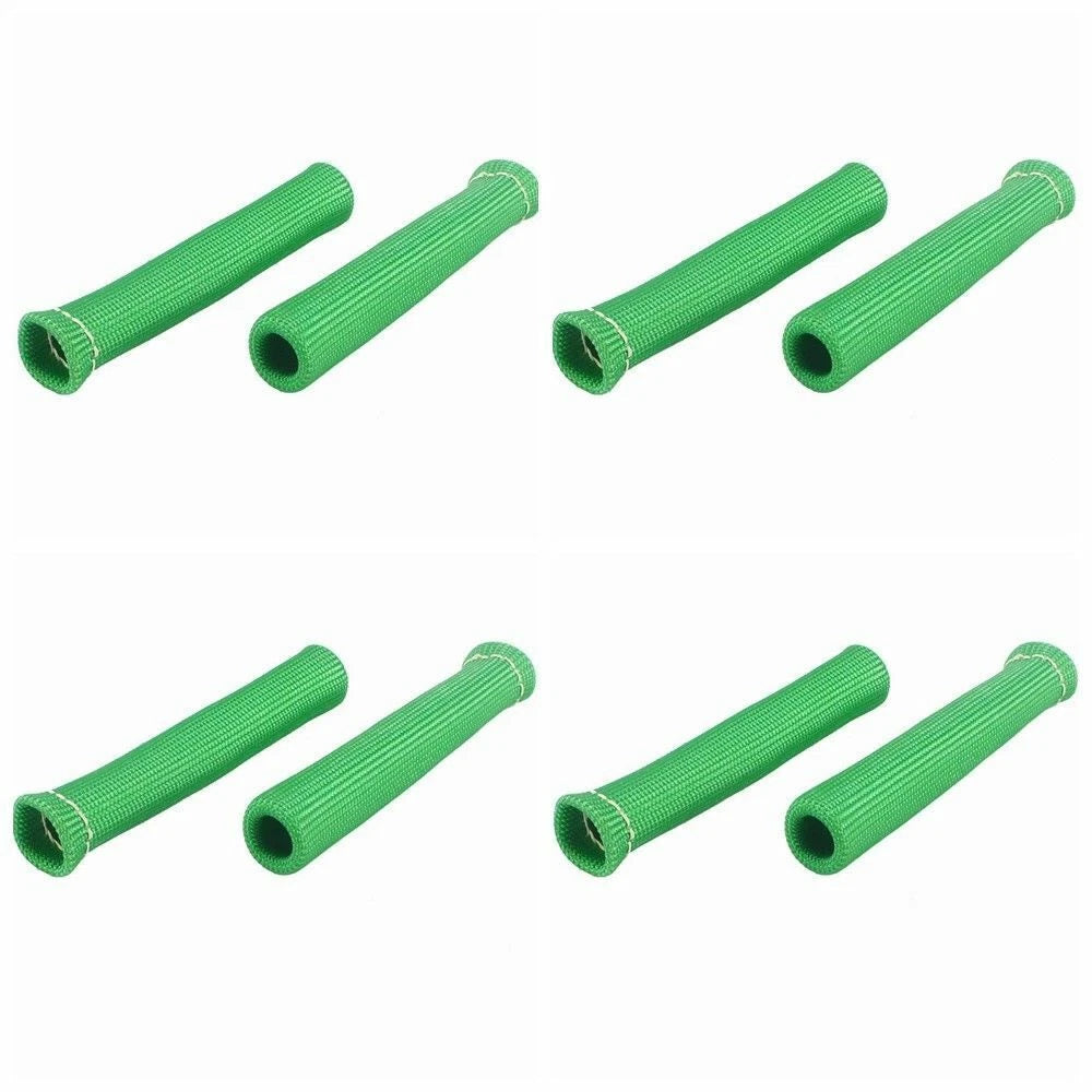 Set of 8 Spark Plug Ignition Wire Heat Boot Protector Sleeves for Make Model