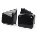 Set of 2 Black Side Battery Cover Guards for Honda VT750 Shadow Spirit (2000–2009)