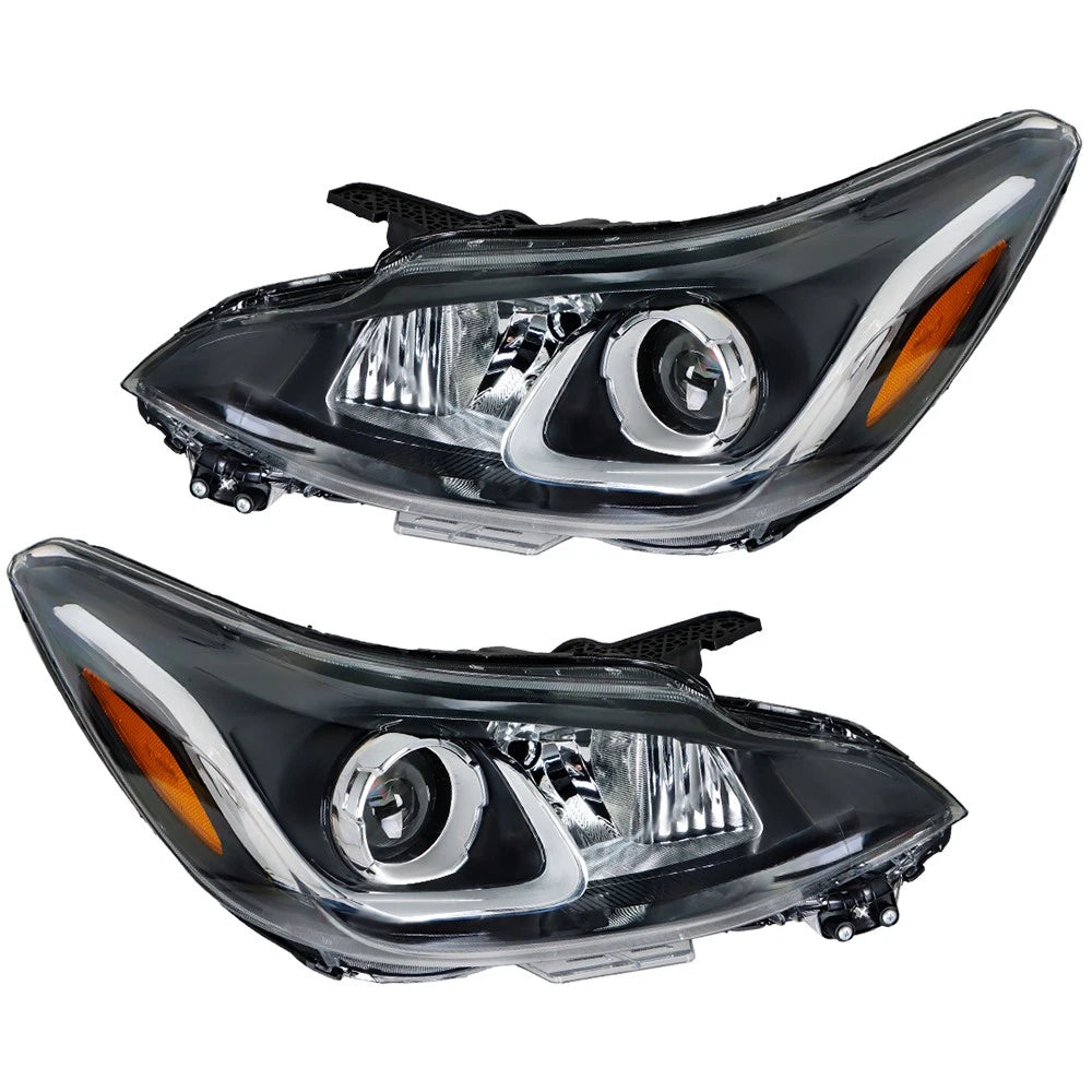 Headlights for Chevrolet Spark (2019-2021) Driver + Passenger Side Pair
