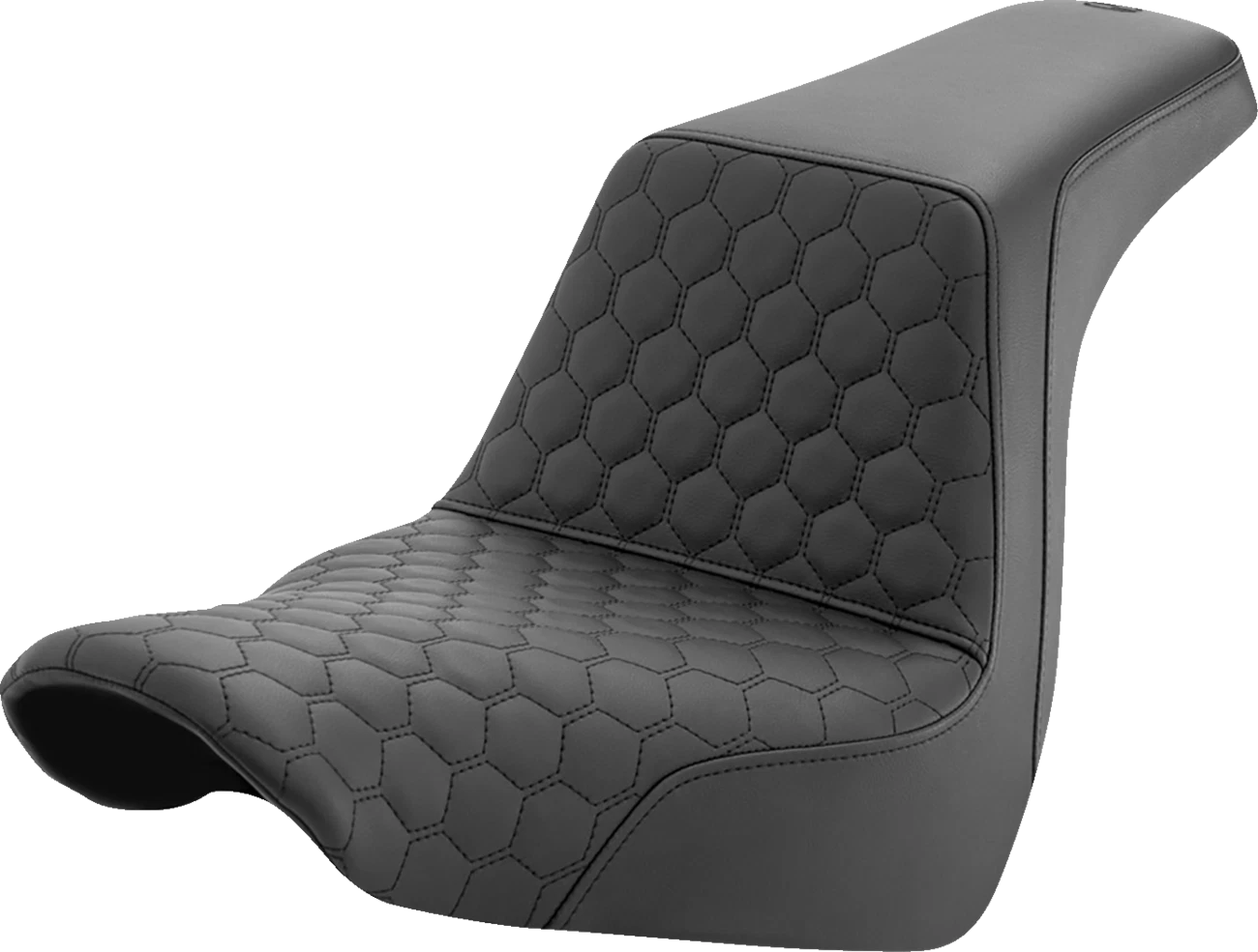 SADDLEMEN Step-Up Seat for FL/FX (2018–2024) 818-29-177 Honeycomb